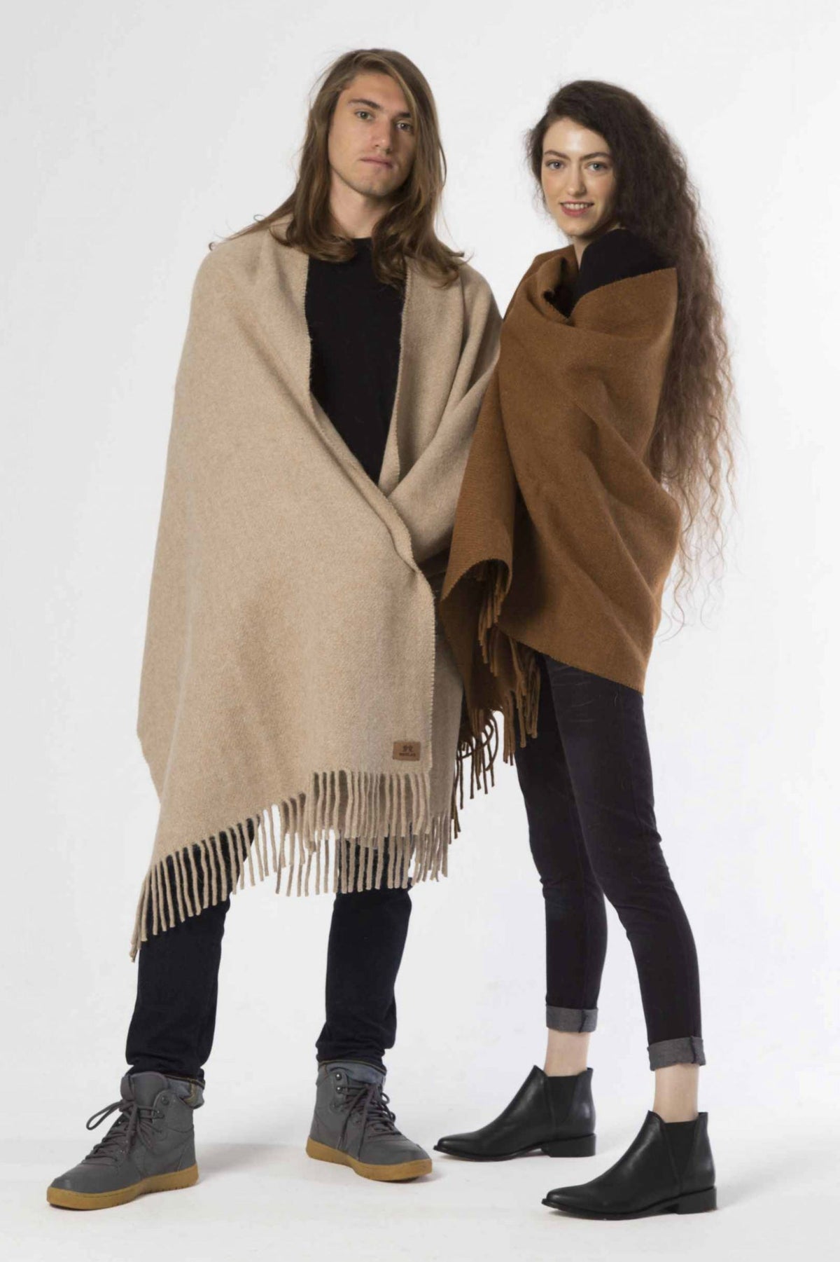 Choe: bufanda XL de lana de llama | TASHAY