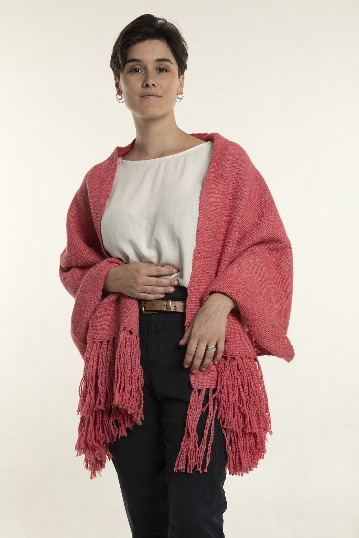 50 Bufanda Rosa XL
